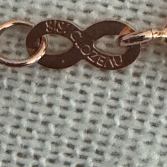 14k Rose Gold Gigi Clozeau Necklace and Cat Charm 😻 - Picture 3 of 9